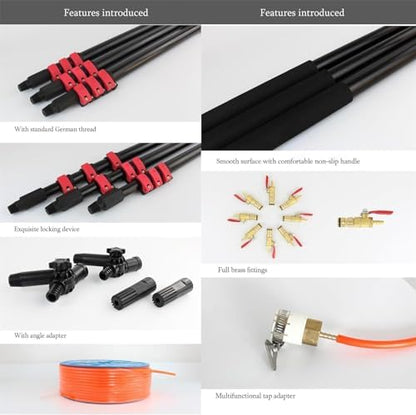 Telescopic Glass Cleaning Brush 🪟✨