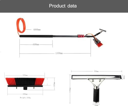 Telescopic Glass Cleaning Brush 🪟✨